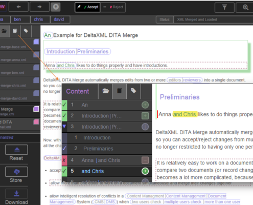 Screenshot of XMLFlow