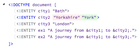 Lexical artefacts are unencoded back to their normal serialised form in the DiffReport.