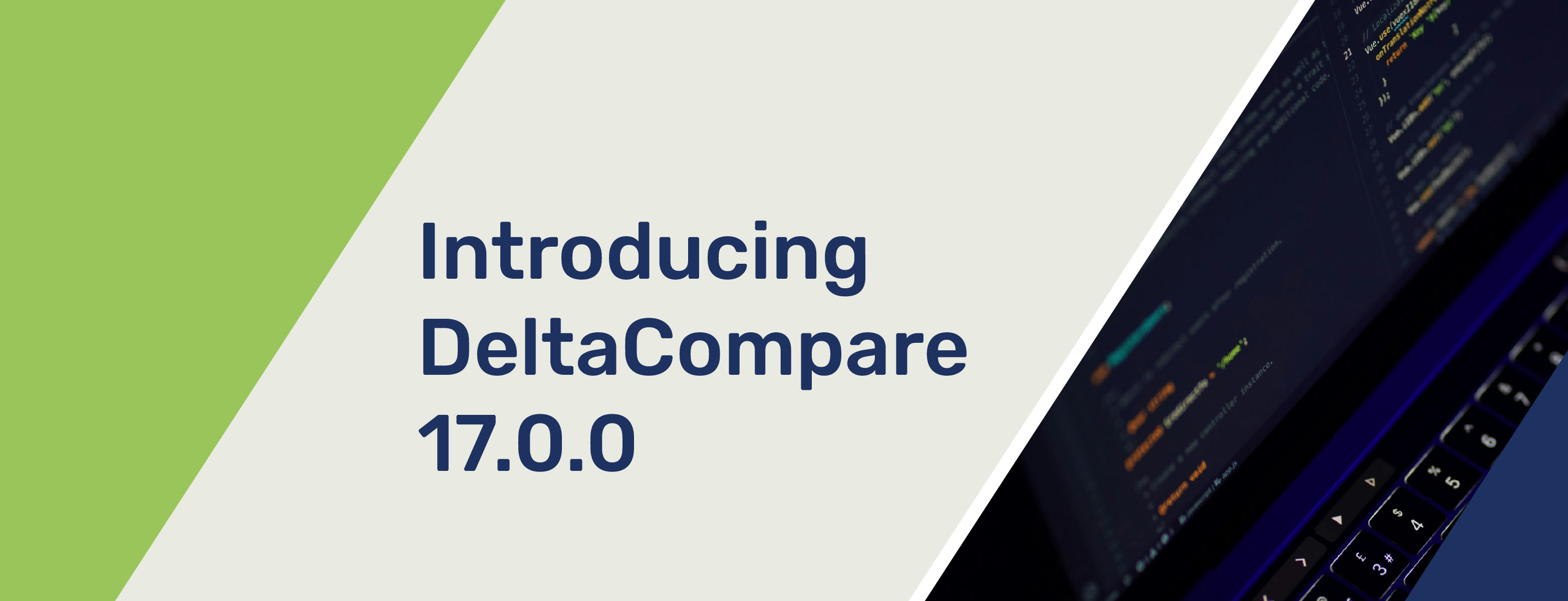 DeltaCompare v17.0.0 header image